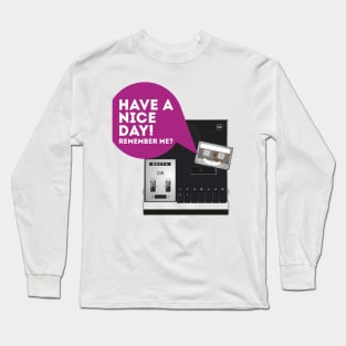 Remember Your Cassette Player Long Sleeve T-Shirt